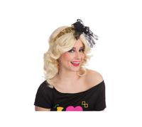 Dentelle Bandeau 80s Accessoire Déguisement Disco Fluo Rembobiner Femmes