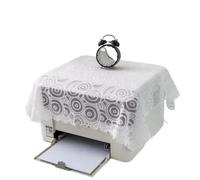 Dentelle, Couverture for imprimantes et télécopieurs | For les imprimantes et les télécopieurs du bureau à domicile(Color 6,90x90cm)