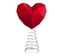 Dentelle d'arbre en forme de cœur - Décoration romantique saisonnière de vacances - Accessoire de mariage d'intérieur festif - Cadeau d'appartement charmant sur le thème de l'amour, support décoratif