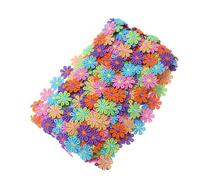 Dentelle Décorative Fleurie en Polyester pour Couture et Loisirs Créatifs | Fleurs Pré-cousues, Découpe Facile, Finitions Soignées, pour Pantalons, Chemins de Table et Poupées