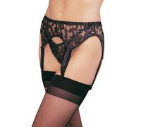 Ensemble 8888Q Dentelle Porte-Jarretelles et String GT