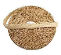 Dentelle Ruban élastique en dentelle, 5yards, 10mm, pliable, Spandex, for la couture, garniture, bricolage, bandeau, sous-vêtements, accessoire de Lingerie(Khaki,5 yards)