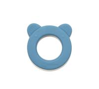 Dentier en silicone avec hochet Ourson bleu essence 0m+ PETITE&MARS