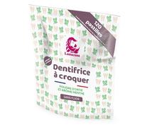 Lamazuna Dentifrice à croquer Poudre d'ortie et arôme menthe bio – 120 pastilles