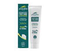 Dentifrice à l'arbre à thé Australian Tea Tree, Purifiant, Végan, Sans cruauté, Sans fluor, Frais et blanc, Naturel, 100 ml
