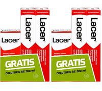 Dentifrice Action Complète Lacer 2 x 125 ml 3 Pièces (Lot de 2)