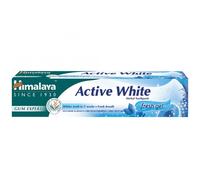 Himalaya Active white Gel | Herbal toothpaste with fruit enzymes |Teeth whitening |Anti bacterial for full mouth protection |Paraben and bleach Free|100% vegetarian -75 ml