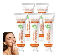 Dentifrice blanc pour le blanchiment des dents, aide à éliminer les taches superficielles, kit éclaircissant pour éliminer les taches dentaires, soin nettoyant en profondeur dentifrice. (5PCS)