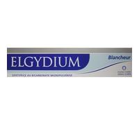 Dentifrice Blancheur - Elgydium - Lot de 2 x 75ml - Bicarbonate micropulvérisé - Pour adultes - Mixte