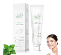 Dentifrice blanchissant à la menthe, dentifrice à la nano-hydroxyapatite, dentifrices réparateurs et nettoyants en profondeur, haleine fraîche longue durée, élimine les taches dentaires