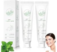Dentifrice blanchissant à la menthe, dentifrice à la nano-hydroxyapatite, dentifrices réparateurs et nettoyants en profondeur, haleine fraîche longue durée, élimine les taches dentaires