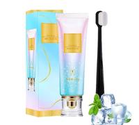 Dentifrice Blanchissant à La Niacinamide,Dentifrices Blanchissant,Niacinamide Whitening Toothpaste,Blanc éblouissant,Aide les Dents Sensibles et Blanchit,élimine Les Taches,Haleine Fraîche 100g (1)