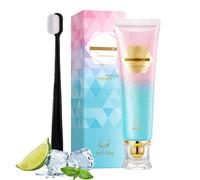 Dentifrice Blanchissant à La Niacinamide, Niacinamide Whitening Toothpaste, Déntifrice Blanc éblouissant, élimine Les Taches Et Blanchit, Haleine Fraîche, Avec Brosse à Dents, 100g (1)