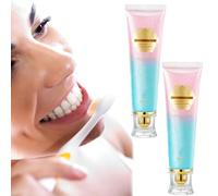 Dentifrice blanchissant à la niacinamide,Protection émail,Gencives sensibles,Lot 2x100g,Dentifrice niacinamide menthe poivrée,Élimine taches café-thé-vin,Anti-tartre,Non abrasive,reminéralisante