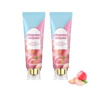 Dentifrice blanchissant à la niacinamide, protège l'émail des dents, rafraîchit l'haleine, arôme naturel de menthe et de pêche, soin doux et naturel, élimination des taches en profondeur (2pcs)