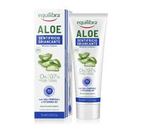 Dentifrice blanchissant à l'aloe vera EQUILIBRA 75 ml