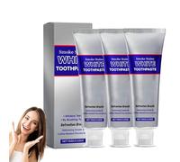 Dentifrice Blanchissant Anti Taches Tabac- Dentifrice Naturel,Blanchissant Instantané,Tooth Mousse,Pour Enlève Taches Tabac, Café et de Thé, Anti-Taches Intensif, Soin Doux,Santé des Gencives (3)