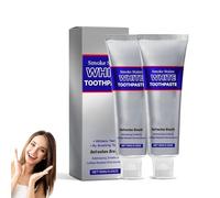 Dentifrice Blanchissant Anti Taches Tabac- Dentifrice Naturel,Blanchissant Instantané,Tooth Mousse,Pour Enlève Taches Tabac, Café et de Thé, Anti-Taches Intensif, Soin Doux,Santé des Gencives (2)