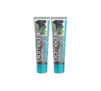 Dentifrice blanchissant au charbon actif sans fluor BIOMED Charcoal lot 2 x 100 g