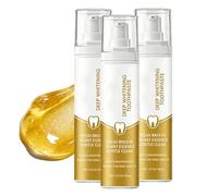 Dentifrice blanchissant avec distributeur à pompe, nettoyage doux avec extraits de plantes pour éliminer les taches dentaires, dentifrice pour une haleine fraîche et un soin bucco-dentaire, 100 g (3