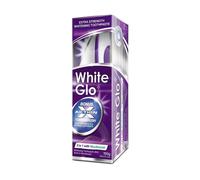 Dentifrice blanchissant avec rince-bouche White Glo 2in1 - 100 ml avec brosse à dents