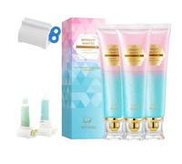 Dentifrice blanchissant, dentifrice à la niacinamide, dentifrice blanchissant radiant, dentifrice blanchissant à la niacinamide pour dents sensibles, favorise un blanchiment naturel des dents et une