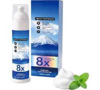 Dentifrice blanchissant en mousse à la niacinamide - Aide à éliminer les taches de surface (café, thé, tabac) - Haleine fraîche（1Pcs）