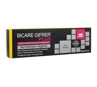 Dentifrice Blanchissant - Gifrer - Bicare Plus - Charbon Végétal - 75 ml - Menthol Rafraîchissant