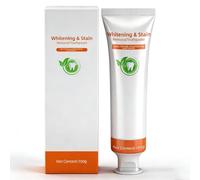 Dentifrice blanchissant naturel pour des dents plus saines et plus blanches, protège l'émail, fraîcheur menthe longue durée, sans fluor pour les dents sensibles