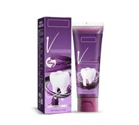 Dentifrice Blanchissant V34 À Teinte Violette - Aide À Blanchir Les Dents, À Reminéraliser L'émail Et À Soulager la Sensibilité Dentaire(4pcs)