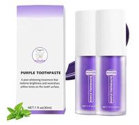 Dentifrice Blanchissant Violet,2pcs Blanchiment Dentaire Violet,Dents Blanches Violets,Violets Dentifrices,Dentifrice Blanchissant,Purple Teeth Whitening,Purple Toothpaste,Blanchiment Des Dents