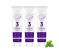 Dentifrice blanchissant violet, un sourire éclatant en 3 jours, gel blanchissant correcteur de couleur, élimine les taches de café, pour une haleine fraîche