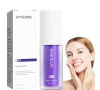Dentifrice Blanchissant Violet,V34 Color Corrector Serum Inclus Booster de Blanchiment des Dents Blanchiment Dentaire Violettes Dentifrices de Nettoyage Buccal, pour dents sensibles