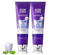 Dentifrice Blanchissant,Whitening Toothpaste,Colour Correcting Purple Toothpaste for Yellow Teeth,élimination Intense Des Taches,Soin Doux Naturel,Enamel Care,Haleine Fraîche,Santé Des Gencives (2)