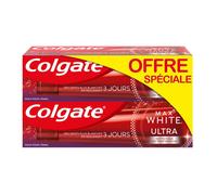 Dentifrice - COLGATE - Blancheur Ultra Nettoyage en Profondeur - Lot de 2 - 2x75 ml