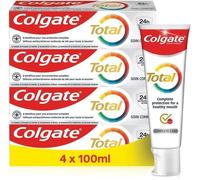 Dentifrice - COLGATE - Total - Soin Complet - Anti-Caries - 4 x 100 ml