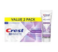 Dentifrice Crest 3D White Brilliance Menthe Poivree Eclatante 130 g (lot de 2)