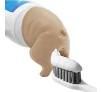 Dentifrice Dentifrice De Chien, Distributeur Avec Fermeture Automatique | Couvercle Chiots Drôle Presse-Chiens À Chien Fait La Tête