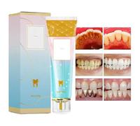 Dentifrice éclaircissant, dentifrice pour dents sensibles, dentifrice renforcant l'émail naturel, prévention et réparation, élimination des taches et éclaircissement, fraîcheur longue durée