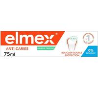 Dentifrice Elmex Anti - Caries Haleine Fraîche 0 % Colorants - Caries - Dents Sensibles, Gencives Douloureuses, Protection De L'email - 75 Ml