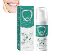 Dentifrice en mousse - Élimine les taches en cas de dents sensibles, mousse nettoyante buccale, nettoyage en profondeur, haleine fraîche, soin doux, éclaircissement quotidien (1 pièce)