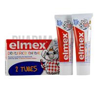 Elmex - Dentifrice Enfant Jusqu a 6ans 2x50ml Elmex