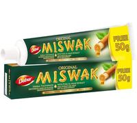 Dentifrice Herbal Original Miswak avec Extrait Pur d'Al-Arak, Dents Solides, Gencives Saines, Haleine Fraîche, 170 g (Miswak 170g)