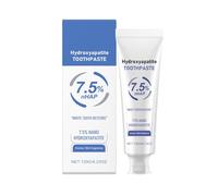 Dentifrice Hydroxyapatite, Réparation Dentaire Naturelle & Renforcement de l'Émail, Toothpaste, Soin pour Dents Sensibles au Calcium, Blanchiment Dentaire & Anti-Caries, Haleine Fraîche à la Menthe