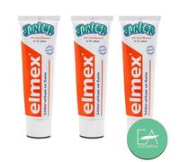 Dentifrice Junior - Elmex - 3x75ml - Fluorure D'amine - Protection Contre Les Caries - 6-12 Ans
