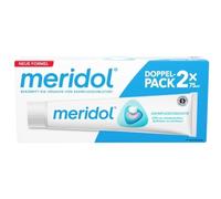 Meridol Dentifrice au Fluorure D'amine et au Fluorure Stanneux, 2 x 75 ml