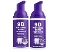 Dentifrice Mousse Blanchissant, Mousse Dentaire, Pâte Rafraîchissante pour l'Haleine, Renforcement des Dents, Contrôle de la Plaque Dentaire, Amélioration de la Blancheur