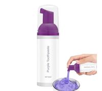 Dentifrice Mousse - Mousse Ultra-Fine Nettoyage Intense 50 ml | Dentifrice Éclat Dentaire | Pour Voyage Affaires Maison Résidence Après Repas Coucher Usage Complémentaire