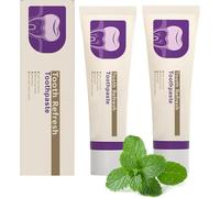 Dentifrice Nature Tooth Refresh, Dentifrice À L'hydroxyapatite, Protection De L'émail Et Renforcement Des Dents, Blanchissant, Soin Doux, Pour Dents Sensibles (2pcs)