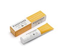 Dentifrice naturel Kingfisher au bicarbonate de soude et menthe sans fluor | Convient aux Végétariens et Végans | Approuvé par la OHF | Sans gluten et sans OGM | 3 tubes de 100 ml